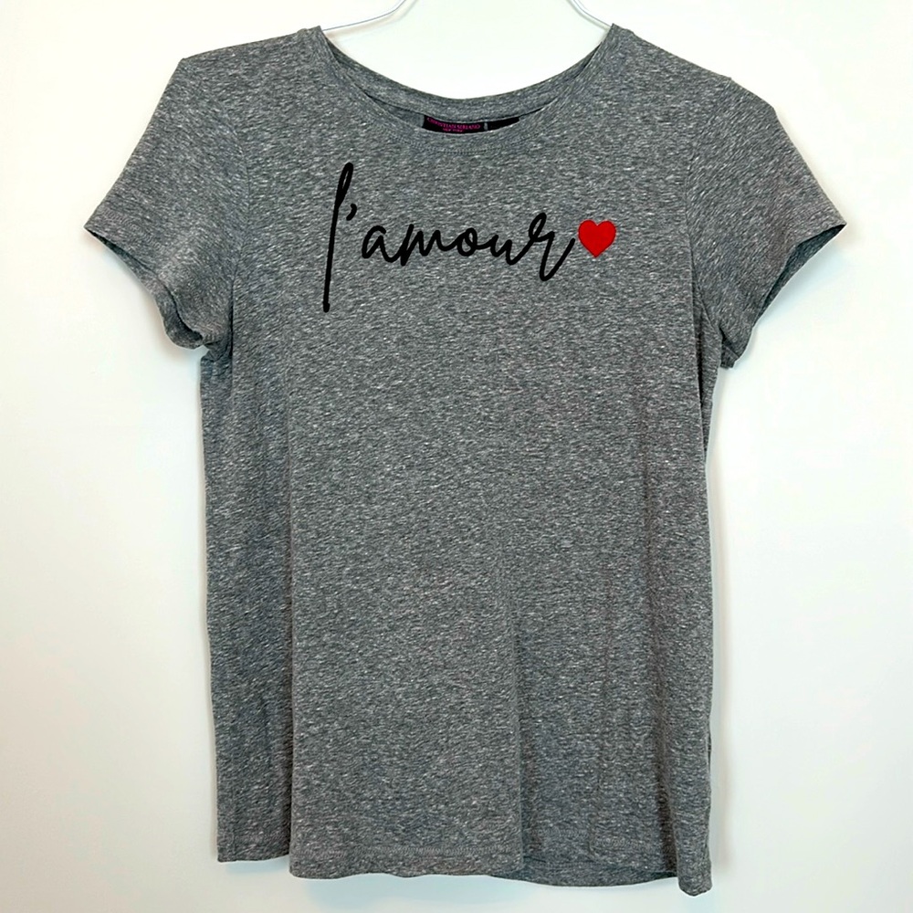 Christian Soriano gray tshirt size medium